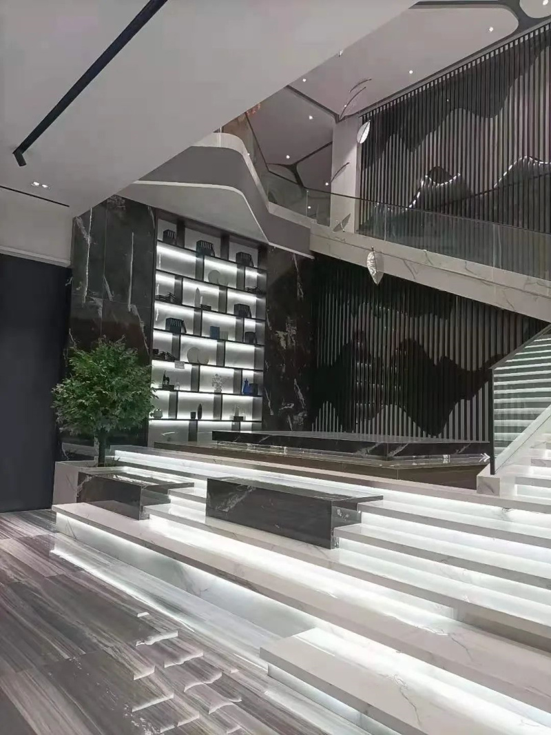 娄底云顶国际瓷砖形象店大堂